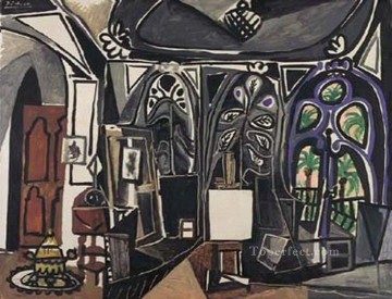 shop Painting - The workshop 1920 cubism Pablo Picasso